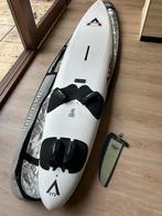 AHD surfplank met skeg en boardbag, Watersport en Boten, Ophalen, 250 tot 300 cm, Gebruikt, Met draagtas