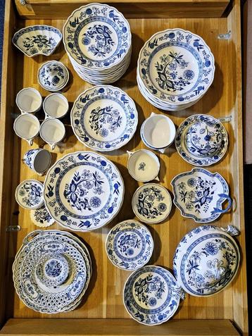 Hutschenreuther Blue Onion / Zwiebelmuster servies beschikbaar voor biedingen