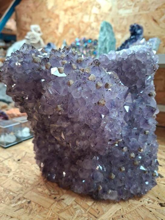 Unieke Amethist, Verzamelen, Mineralen en Fossielen, Ophalen