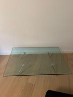 Vos / Maupertuus glazen salontafel - Design klassieker, Ophalen, Gebruikt, 100 tot 150 cm, 50 tot 100 cm