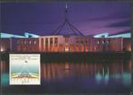 AUSTRALIE 1996 Pre-Paid Postcard met afbeelding Parliament, Verzenden, Gestempeld