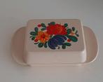 🌺🌼Retro vintage Emsa botervloot met bloemmotief, Ophalen of Verzenden, Huis en Inrichting