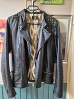 Mooi stoer leren jack met studs voor dames FAB, Kleding | Dames, Jassen | Zomer, Zwart, Maat 42/44 (L), Ophalen of Verzenden, Zo goed als nieuw