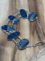 Lapis Lazuli Edelsteen Armband - Handgemaakt, Sieraden, Tassen en Uiterlijk, Armbanden, Overige materialen, Blauw, Nieuw, Ophalen of Verzenden