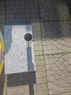 Balkonparasolvoet van graniet, Tuin en Terras, Ophalen, Zo goed als nieuw, Minder dan 1 meter, Parasolvoet