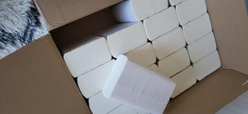 Handdoekpapier M-vouw (w-vouw) Europroducts 2 lgs 20x100stks beschikbaar voor biedingen