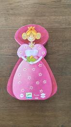 Super leuke prinsessen puzzel van het merk Djeco, Ophalen, 10 tot 50 stukjes, Zo goed als nieuw