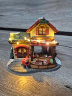 Kerstdorp mooi verlicht schoenen kraam kersthuisjes, Ophalen of Verzenden, Zo goed als nieuw