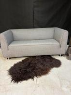 Grijze 4800 2-zits bank - Wollen stof, Ophalen, 150 tot 200 cm, Tweepersoons, 75 tot 100 cm
