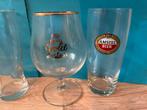 6 Vintage Amstel Bier Glazen, Ophalen of Verzenden, Gebruikt, Glas of Glazen, Amstel