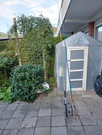 2 vis werphengels zie foto beschikbaar voor biedingen