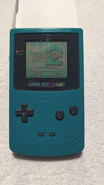 Gameboy color teal