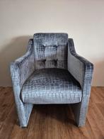 Eetkamerstoelen velvet croco, Ophalen of Verzenden, Zo goed als nieuw, Minder dan 75 cm, 50 tot 75 cm