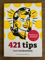 421 tips voor leerkrachten, Ophalen of Verzenden, Zo goed als nieuw