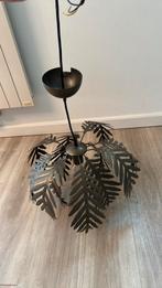 Goudkleurige Hanglamp Bladeren Design, Huis en Inrichting, Lampen | Hanglampen, Ophalen of Verzenden, Zo goed als nieuw, Metaal