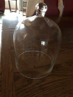 Glazen Stolp - 23cm hoog, 18cm breed, Huis en Inrichting, Woonaccessoires | Vazen, Overige kleuren, Ophalen of Verzenden, Minder dan 50 cm