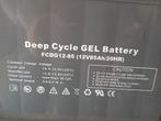 2x Deep Cycle GEL battery. 85Ah. Zie foto voor gegevens!!, Ophalen, Zo goed als nieuw