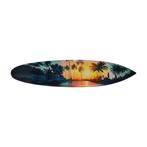 Beach Sunset - Surfboard Decoratie Surfplank 150 cm Hout, Huis en Inrichting, Woonaccessoires | Wanddecoraties, Ophalen of Verzenden
