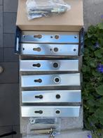 Deurbeslag Sets & Losse Platen + Haken, Doe-het-zelf en Verbouw, Hang- en Sluitwerk, Ophalen, Gebruikt, Overige materialen, Klink of Kruk