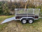 NIEUWE aanhangwagen met Loofrekken en Laadklep ZEER DEGELIJK, Nieuw