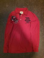 Camp David longsleeve polo trui maat L, Kleding | Heren, Maat 52/54 (L), Ophalen of Verzenden, Zo goed als nieuw, Rood