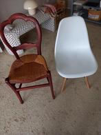 Stoeltjes, Huis en Inrichting, Stoelen, Ophalen, Gebruikt, Bruin, Twee