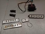 Jeep wagoneer cherokee chief j10 klokje, grille embleem etc, Ophalen of Verzenden, Jeep