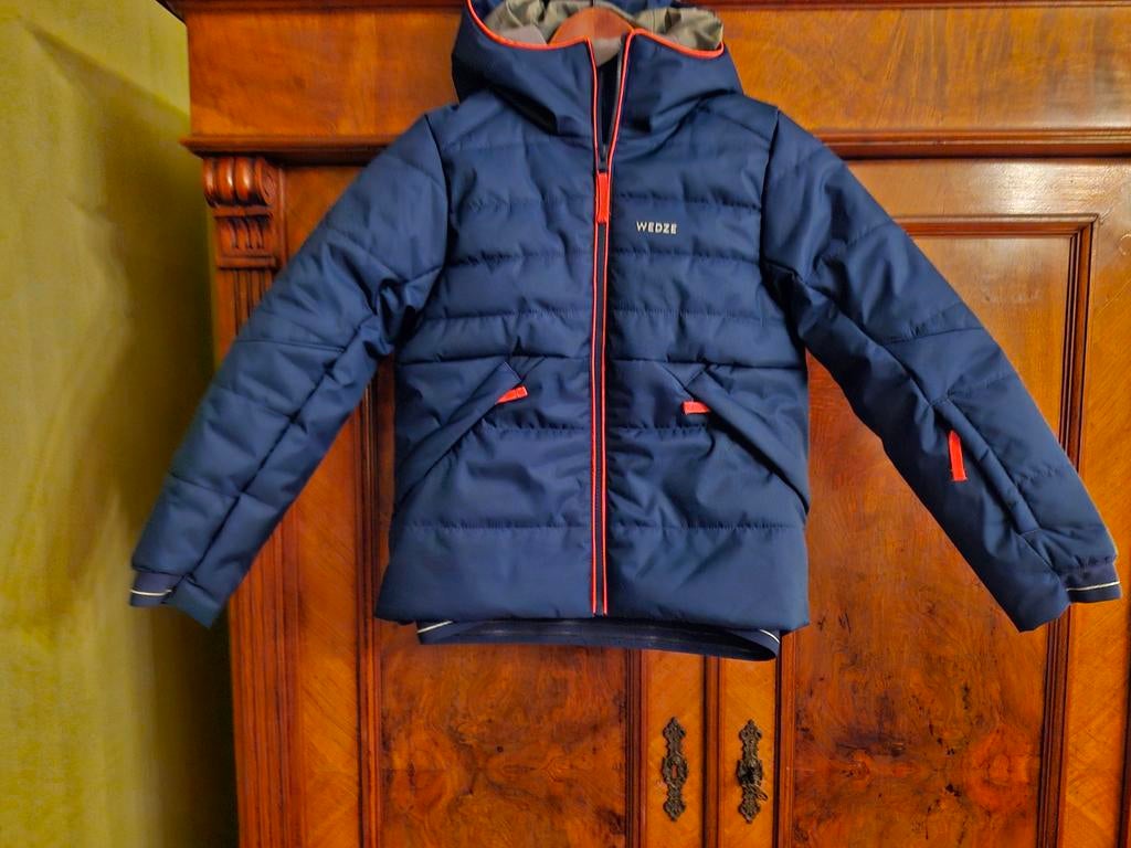 Wedze Ski Jas Maat 116/122, Kinderen en Baby's, Jongen of Meisje, Ophalen of Verzenden, Zo goed als nieuw, Jas