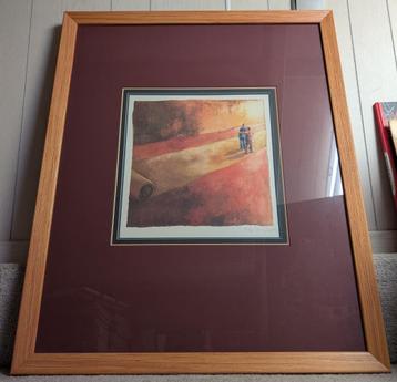 Zeefdruk, gesigneerd en genummerd beschikbaar voor biedingen