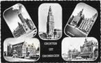 Groningen, Museum, Universiteit, Station, Trolleybus, toren, Verzenden, 1960 tot 1980, Gelopen, Groningen
