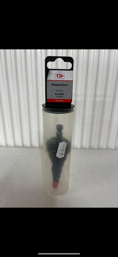 TIP Stappenboor., Doe-het-zelf en Verbouw, Gereedschap | Freesmachines, Ophalen of Verzenden