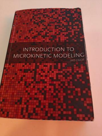 Introductie Microkinetic modeling - Ivo Filot beschikbaar voor biedingen