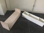 Bedkastjes/planken (65 & 70cm) - Gebruikt, Huis en Inrichting, Ophalen, Met plank(en), Gebruikt, 50 tot 100 cm