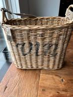 wijn picknick mand riviera maison met vintage look, Huis en Inrichting, Woonaccessoires | Schalen en Manden, Ophalen, Zo goed als nieuw