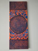 Abstract olieverfschilderij Cath Weegels, Ophalen