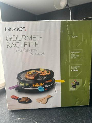 Nieuwe gourmet raclette set - Blokker beschikbaar voor biedingen
