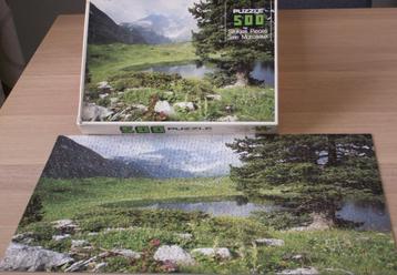 Puzzel 500 stukjes Körbersee Oostenrijk Jig Saw beschikbaar voor biedingen