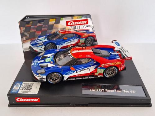 Carrera Evolution Ford Gt Race Car #68 Ref Nr 20027533, Kinderen en Baby's, Speelgoed | Racebanen, Nieuw, Racebaan, Elektrisch
