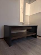 Tv meubel antraciet en donker hout, 46x60x120, Gebruikt, 100 tot 150 cm, Eikenhout, Ophalen of Verzenden