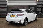 Lexus CT 200h F Sport Line Leer / Camera / Navigatie, Auto's, Lexus, Gebruikt, 4 cilinders, Met garantie (alle), Wit