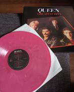 Queen - Greatest Hits/ Gemarmerd roze vinyl/nieuw, Cd's en Dvd's, Vinyl | Rock, Ophalen of Verzenden, Nieuw in verpakking