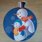 1x decoratie sneeuw sneeuwpop winter ijs kou, Ophalen of Verzenden, Gebruikt