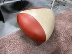 Nieuw Leolux Pallone Hocker leer Design Voetenbank Terra, Huis en Inrichting, Banken | Voetenbanken en Poefen, Leolux, Nieuw, Leer