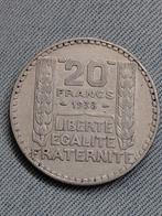 Frankrijk 20 Franc 1933 - Zilver, Verzenden, Frankrijk, Losse munt, Zilver