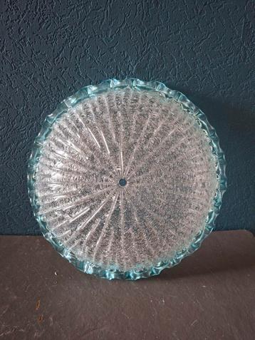 Prachtig Vintage lampenkap van stevig glas beschikbaar voor biedingen