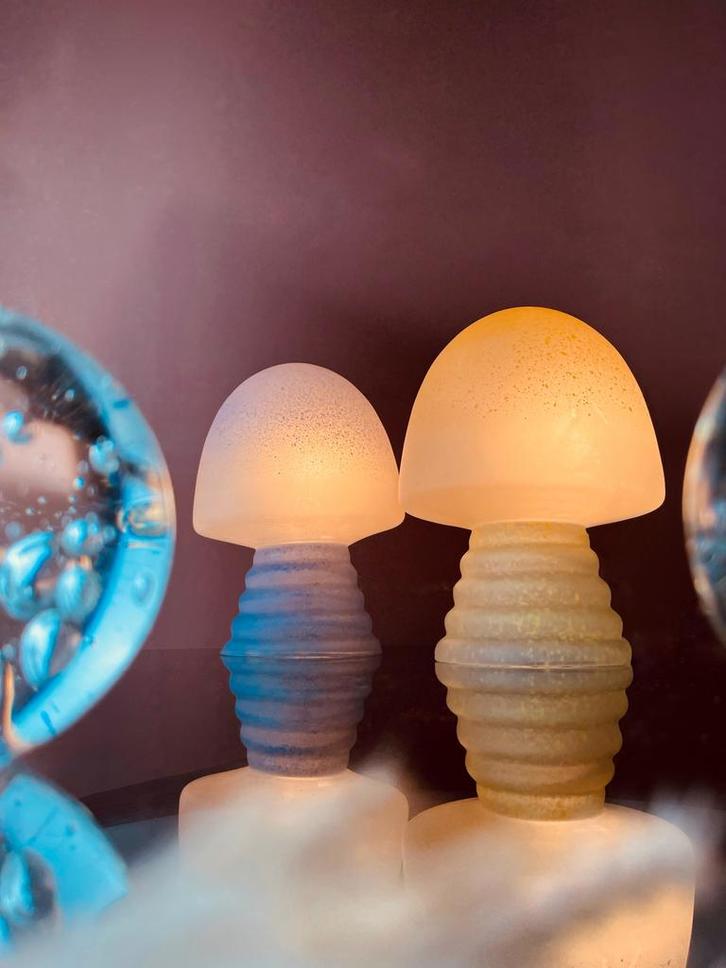 Peill & Putzler mushroom tafellamp, Huis en Inrichting, Lampen | Tafellampen, Nieuw, Minder dan 50 cm, Glas, Ophalen of Verzenden