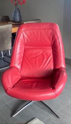 Montel Shuffle leten draai&relax fauteuil, Huis en Inrichting, Fauteuils, Ophalen, Leer, 50 tot 75 cm