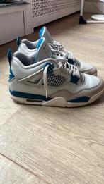 Jordan 4 militairy blue met doos, Ophalen of Verzenden, Gedragen, Blauw