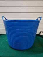 wasmand rubber blauw groot, Ophalen of Verzenden, 'T Olde Gre-j, Info@toldegrej.nl, Endepoelstraat 20f Didam
