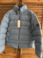 Nieuwe originele sportieve CP Company puffer winterjas 48 52, Maat 52/54 (L), CP Company, Blauw, Nieuw
